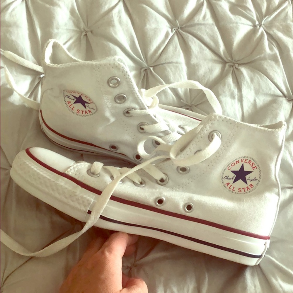 Converse high top sneakers